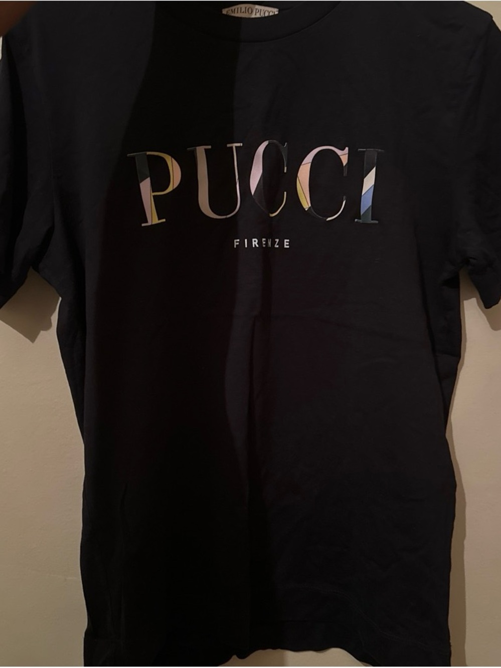 Emilio Pucci Firenze Logo Tee – Medium